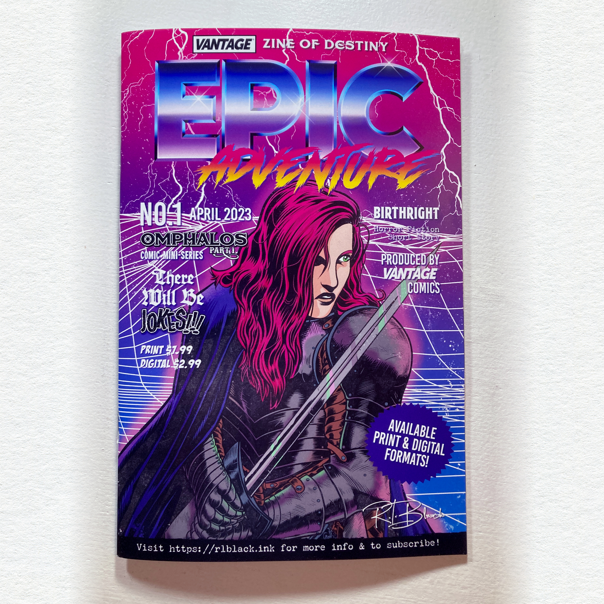 EPIC ADVENTURE #1 Print Edition